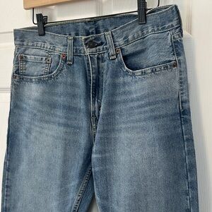 Levi's 505 Light Blue Straight Jeans W31 L30